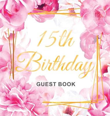 Book cover for 15th Birthday Guest Book