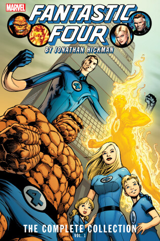 Cover of Fantastic Four By Jonathan Hickman: The Complete Collection Vol. 1