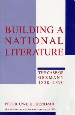 Book cover for Building a National Literature