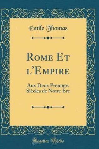 Cover of Rome Et l'Empire