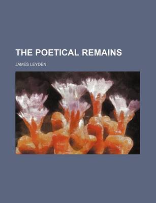 Book cover for The Poetical Remains