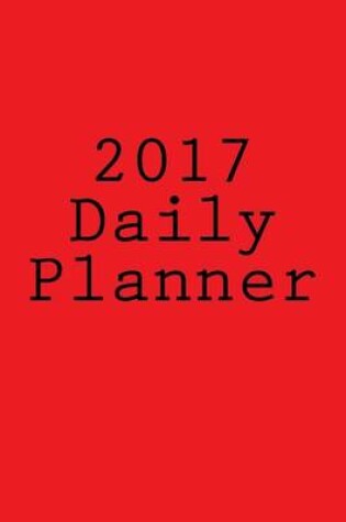 Cover of 2017 Daily Planner