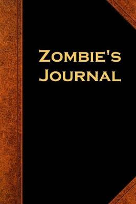 Book cover for Zombie's Journal Vintage Style