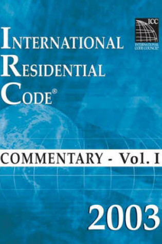 Cover of 03 Intl Resid Commentary Vol 1