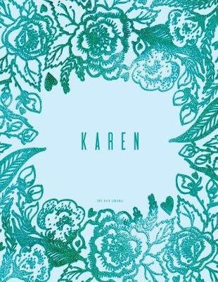 Book cover for Karen Dot Grid Journal