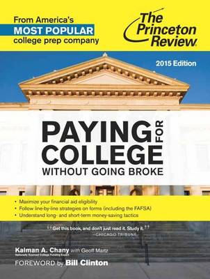 Book cover for Paying For College Without Going Broke, 2015 Edition