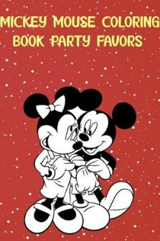 Cover of Mickey Mouse Coloring Book Party Favors