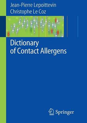 Cover of Dictionnaire Des Allergenes de Contact