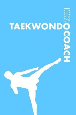 Book cover for Womens Taekwondo Coach Notebook