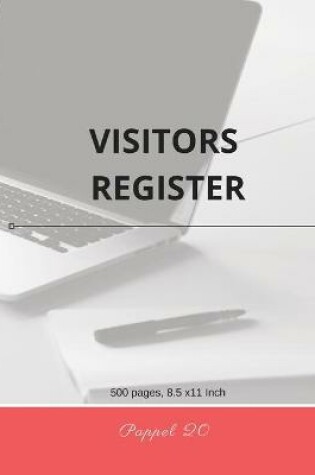 Cover of Visitors Register