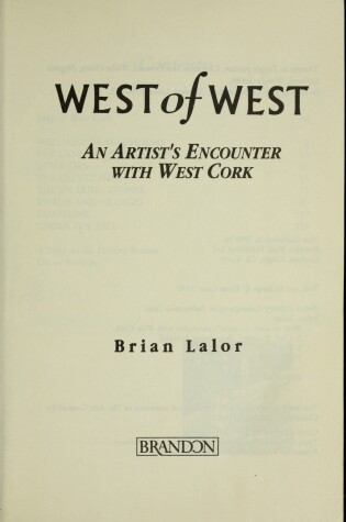 Cover of West of West