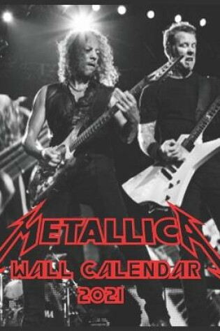 Cover of Metallica Calendar 2021
