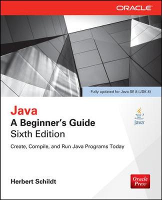 Book cover for Java: A Beginner's Guide, Sixth Edition