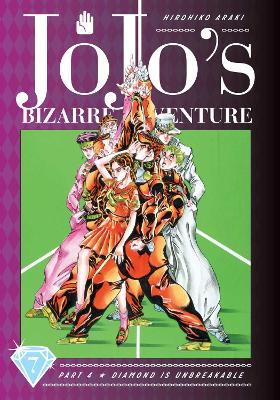 Book cover for JoJo's Bizarre Adventure: Part 4--Diamond Is Unbreakable, Vol. 7