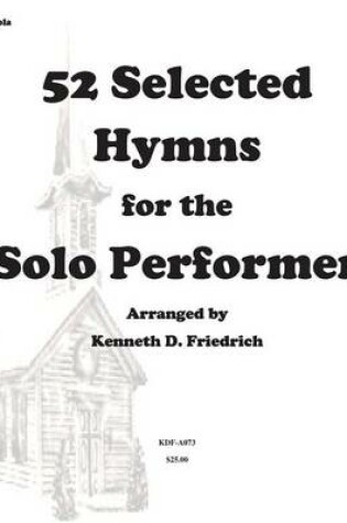 Cover of 52 Selected Hymns for the Solo Performer-viola version