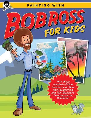 Book cover for Painting with Bob Ross for Kids