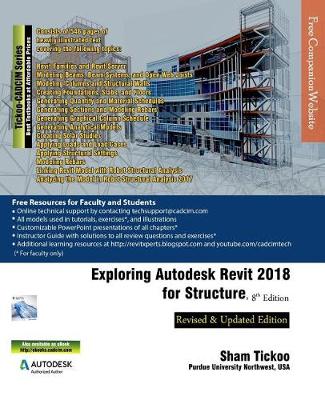 Book cover for Exploring Autodesk Revit 2018 for Structure