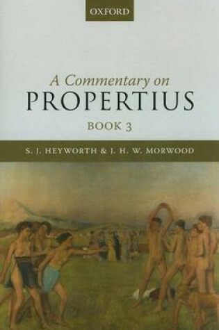 Cover of A Commentary on Propertius, Book 3