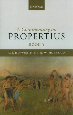 Book cover for A Commentary on Propertius, Book 3