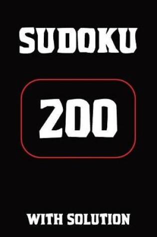 Cover of Sudoku 200 with solution