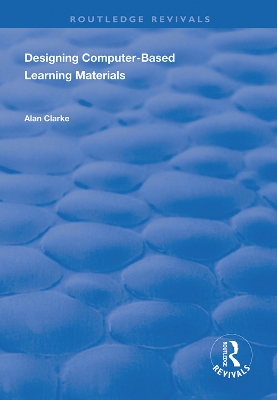 Cover of Designing Computer-Based Learning Materials