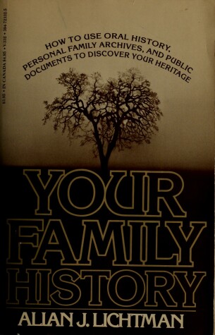 Book cover for Your Family History