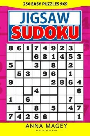 Cover of 250 Easy Jigsaw Sudoku Puzzles 9x9