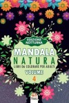 Book cover for Mandala natura - Volume 4 - edizione notturna