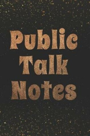 Cover of Public Talk Notes