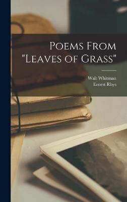 Book cover for Poems From "Leaves of Grass"