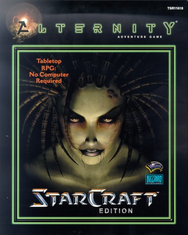 Book cover for Starcraft Adventure Game - Alternity Science Fiction Roleplaying Game Accessory