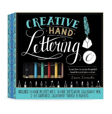 Book cover for Creative Hand Lettering Kit