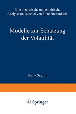 Cover of Modelle zur Schätzung der Volatilität