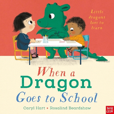 Book cover for When a Dragon Goes to School