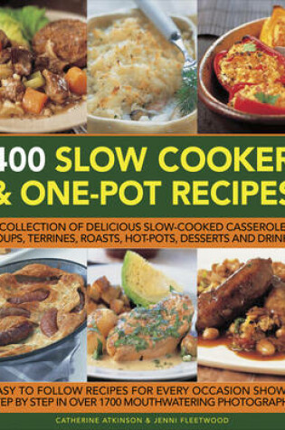 Cover of 400 Slow Cooker & One-pot Recipes