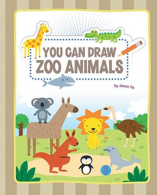 Book cover for You Can Draw Zoo Animals