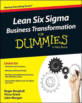 Cover of Lean Six Sigma Business Transformation for Dummies
