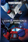 Book cover for Transformers, Vol. 4: Declaration of War