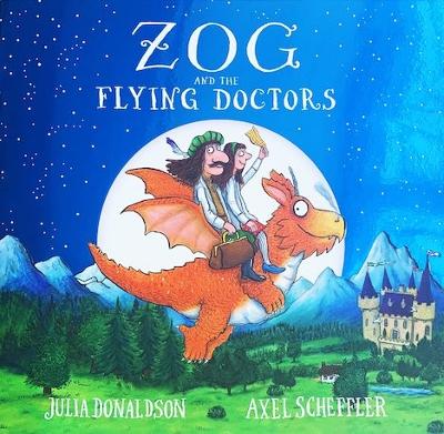 Book cover for Zog and the Flying Doctors foiled PB