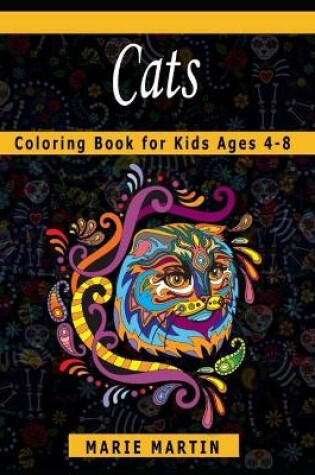 Cover of Cats Coloring Book for Kids Ages 4-8