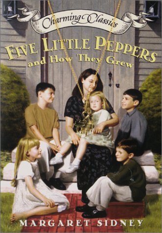 Book cover for Five Little Peppers Book and Charm