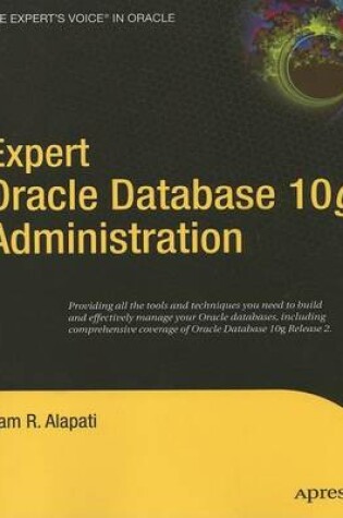 Cover of Expert Oracle Database 10g Administration