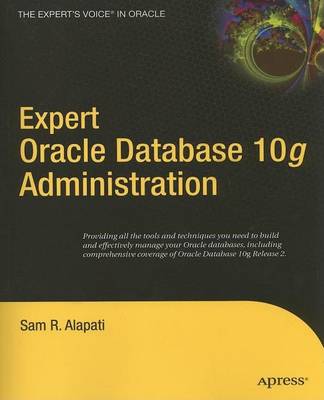 Book cover for Expert Oracle Database 10g Administration