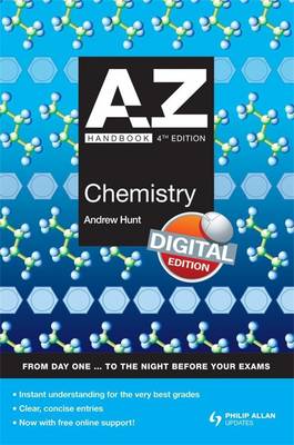 Book cover for A-Z Chemistry Handbook Digital Edition