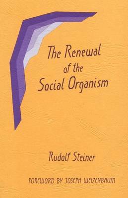Book cover for The Renewal of the Social Organism