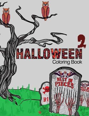 Book cover for Halloween 2 Coloring Book