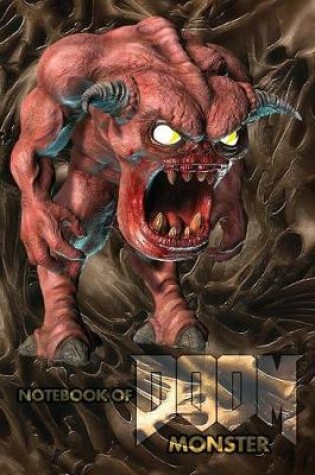 Cover of Notebook of DOOM Monster