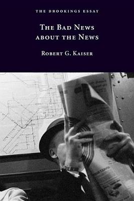 Book cover for The Bad News about the News