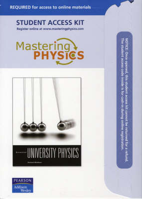 Book cover for Student Access Kit for Mastering Physics for Essential University Physics