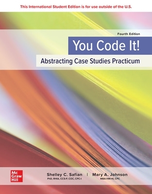 Book cover for You Code It! Abstracting Case Studies Practicum ISE